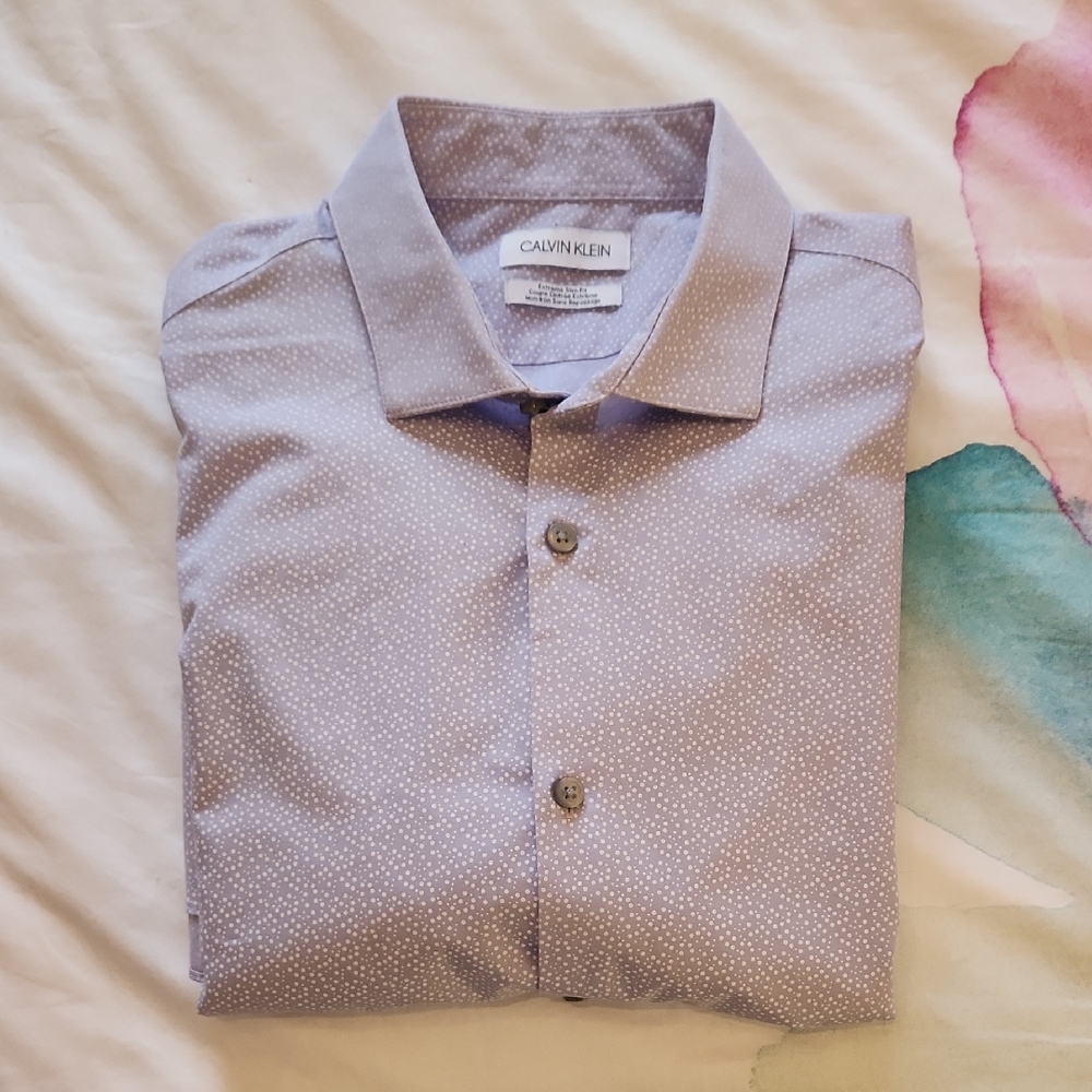 Calvin Klein Extreme Slim Fit shirt, size XL